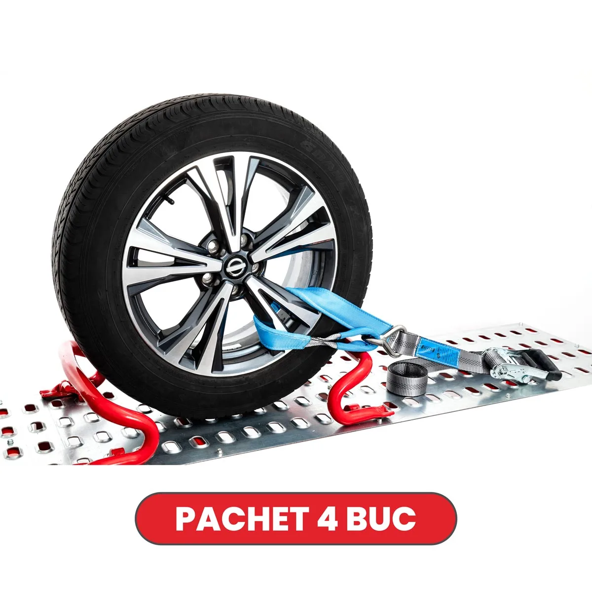 Pachet 4 buc – Chinga auto KombiSystem janta Alu/Otel | 3T- M1
