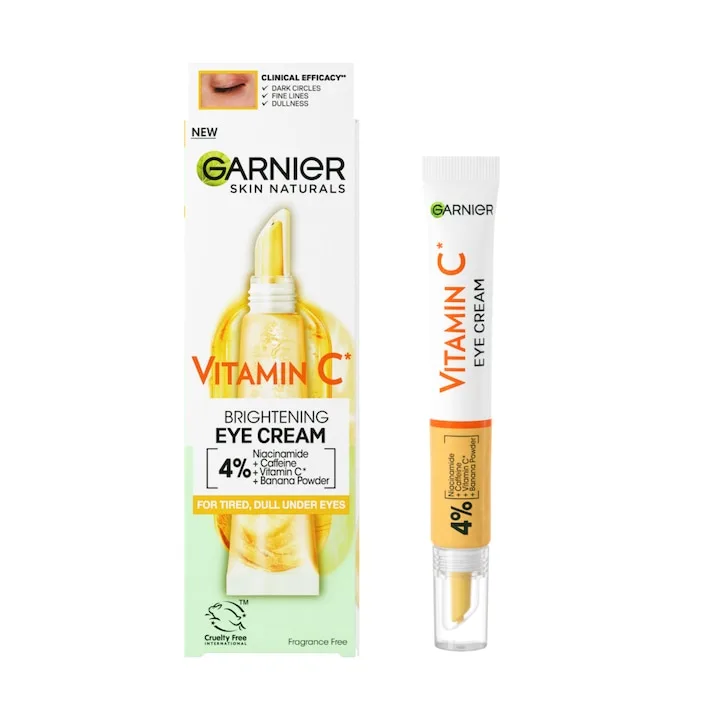 Garnier Skin Naturals Crema De Ochi Cu Vitamina C, 15 Ml
