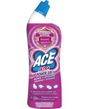 Inalbitor si degresant toaleta Ace Ultra Power Gel Fresh 750ML