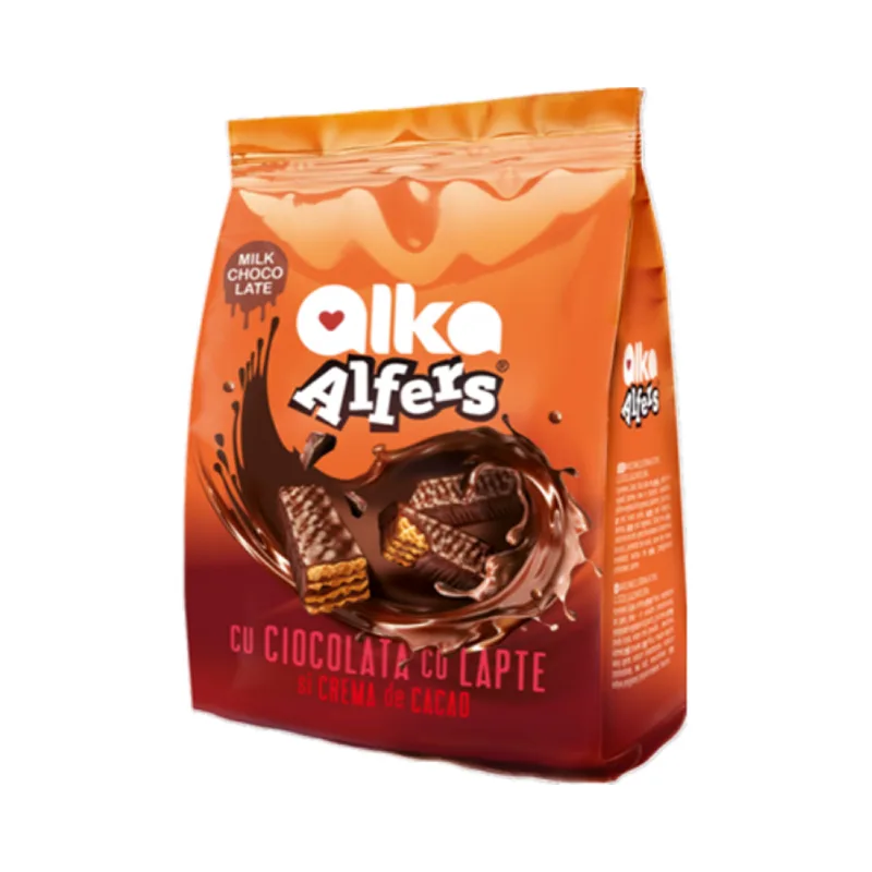 Alfers Napolitane Crema Cacao Si Glazurate 180 G