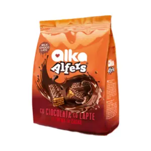 Alfers Napolitane Crema Cacao Si Glazurate 180 G