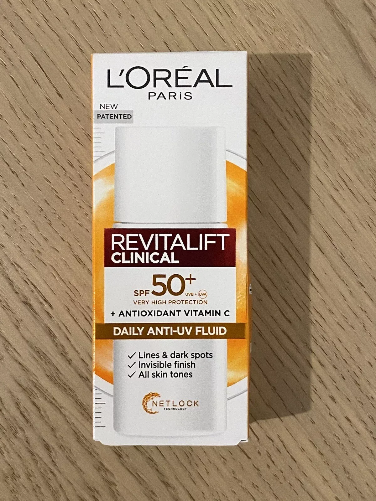 Fluid Hidratant Spf50+ L’oréal Paris Revitalift Clinical Vitamin C Uv, 50 Ml