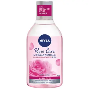 Nivea Micellair Apa Micelara Cu Apa De Trandafiri, 400 Ml