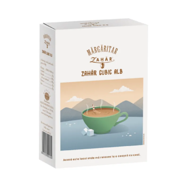 Margaritar Zahar Cubic Alb 1 Kg