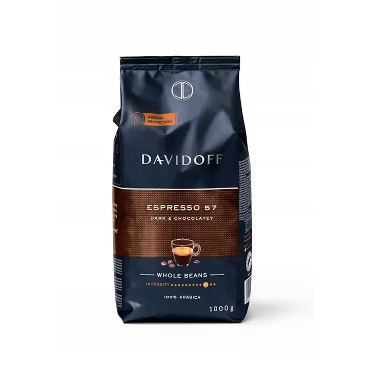 Davidoff Cafe Espresso 57 Cafea Boabe 1Kg