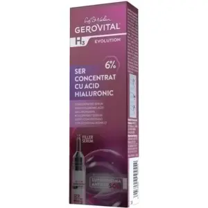 Ser Gerovital H3 Evolution Cu Acid Hialuronic Concentratie 6%, 10 Ml