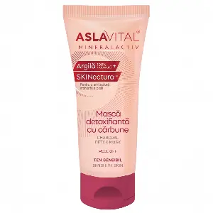 ASLAVITAL MINERALACTIV-MASCA DETOXIFIANTA CARBUNE