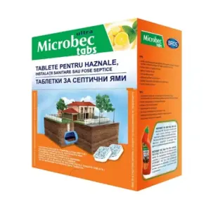 Microbec Tratament Pentru Fose Septice Tablete 16X20G