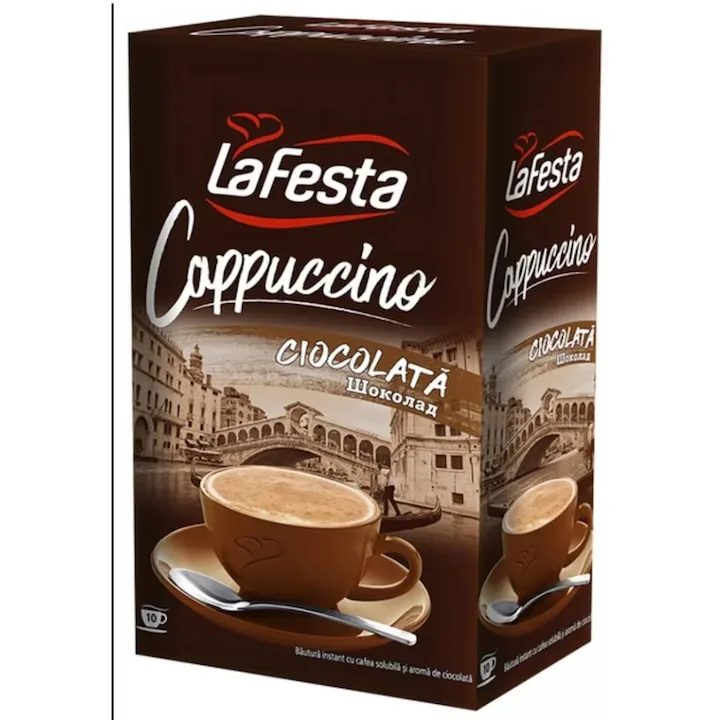 Cappuccino Cu Ciocolata La Festa 2 X 10 Plicuri