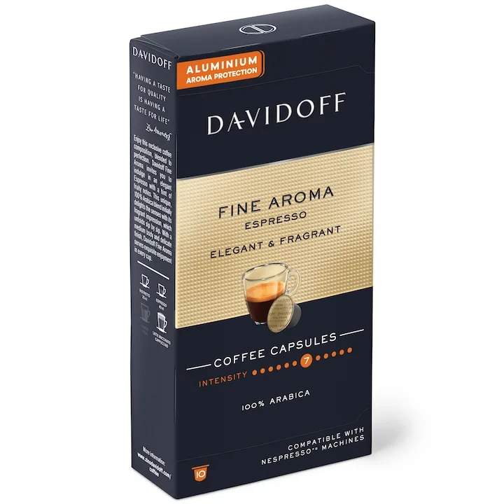 Davidoff Cafe Fine Aroma Espresso Capsule 10 Buc 55 G