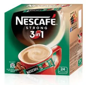 Cafea Solubila Nescafe 3 In 1 Strong 24 Plicuri X 15 G