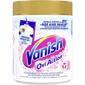 Vanish Oxi Action Pulbere De Curatare Si Albire A Petelor 470 G