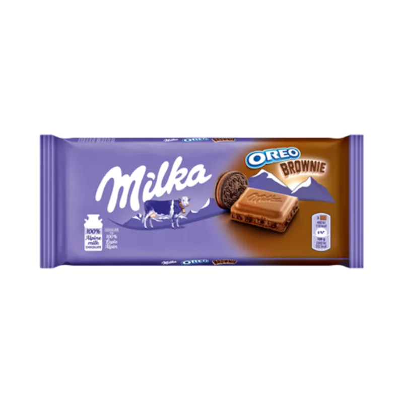 Milka Ciocolata Oreo Brownie 100 G