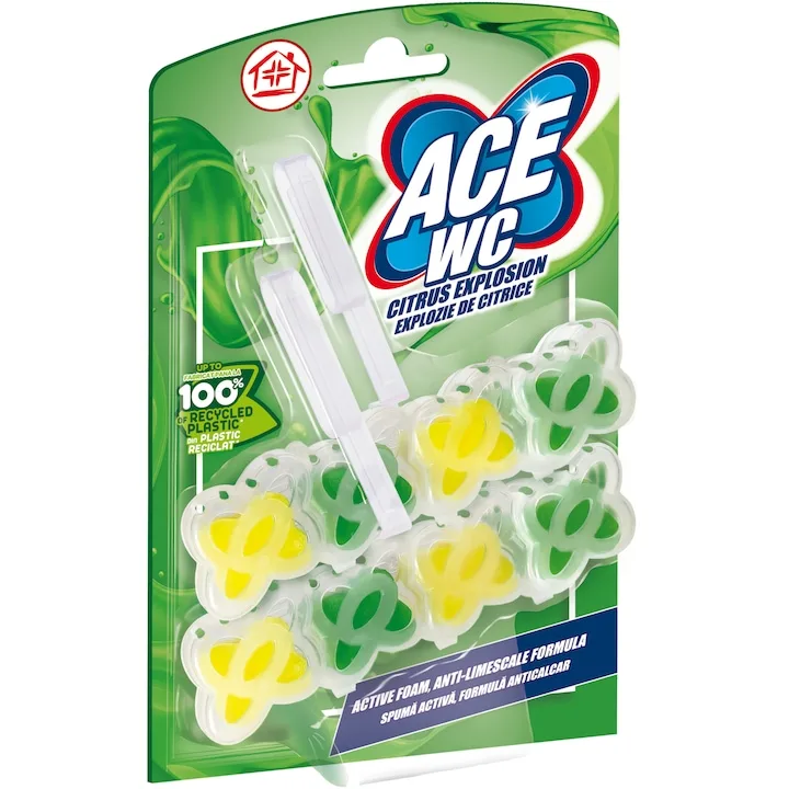 Ace Odorizant Pentru Toaleta Lamaie 2X48G