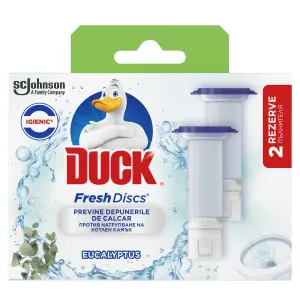 Duck Fresh Discs Active Eucalyptus Odorizant Wc 2X36Ml