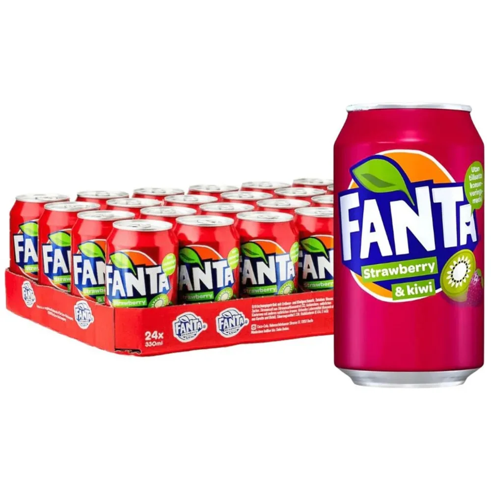 Fanta Strawberry Si Kiwi 24 X 330 Ml Doze