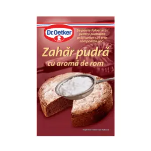 Dr.oetker Zahar Pudra Cu Aroma De Rom 50 G