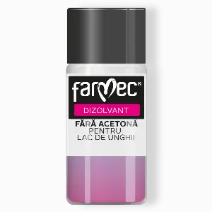 FARMEC-DIZOLVANT FARA ACETONA PENTRU LAC UNGHII