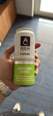 Aqua Carpatica Flavours 0.33L Doza Lamaie Verde Si Menta