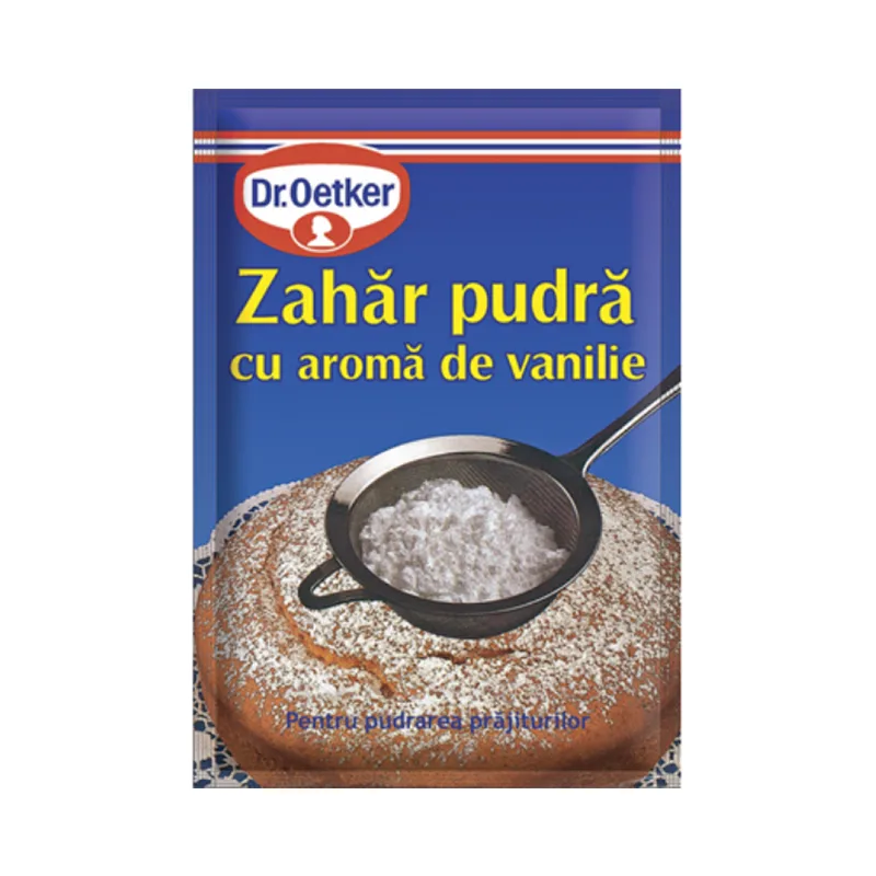 Dr.oetker Zahar Pudra Vanilat 5 X 80 G