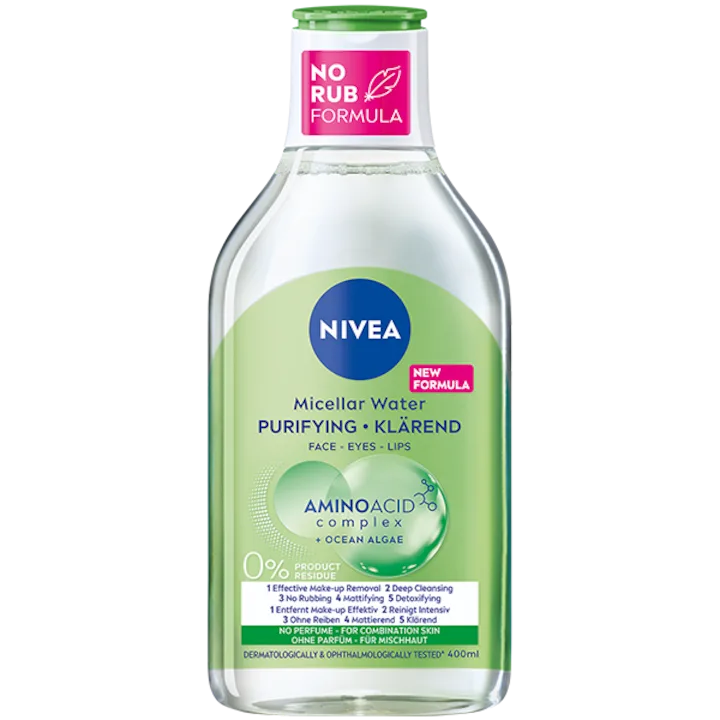 Nivea Micellair Apa Micelara Pentru Ten Mixt, 400 Ml