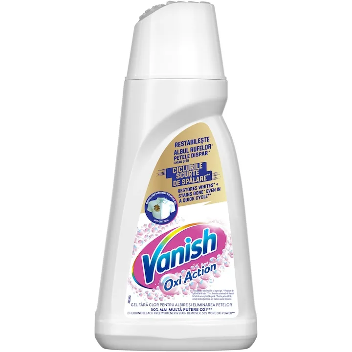 Solutie Pentru Indepartarea Petelor Vanish White 1L