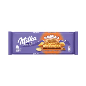 Milka Ciocolata Arahide Si Caramel 276 G