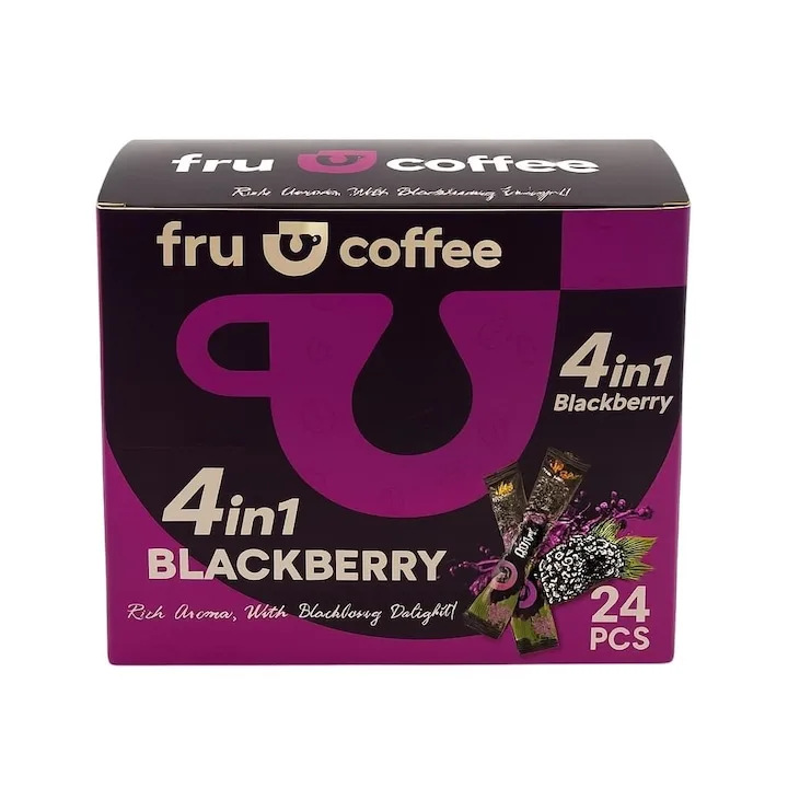 Frucoffee Cafea Instant Cu Mure 4 In 1