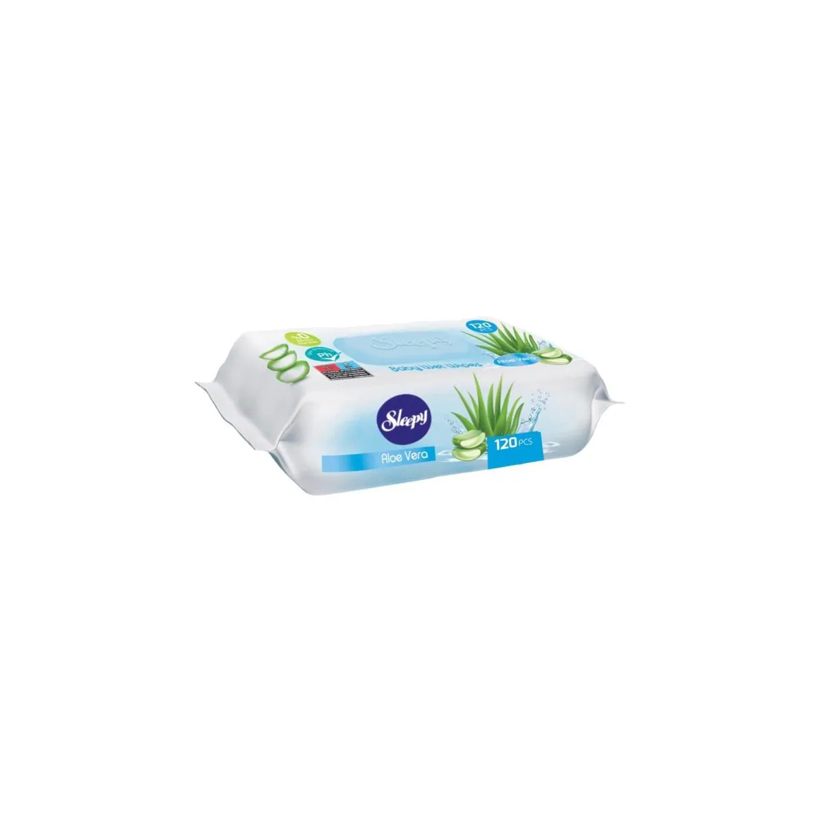 Servetele Umede Sleepy Aloe Vera 120Buc