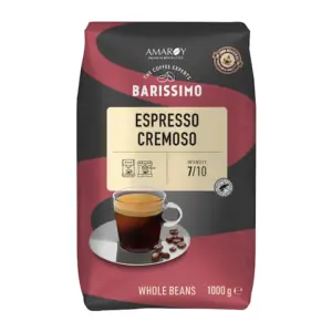 Amaroy Barissimo Espresso Cremoso Cafea Boabe 1Kg