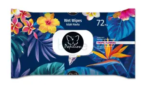 Servetele Umede Papilion Tropic Flowers 72 Buc