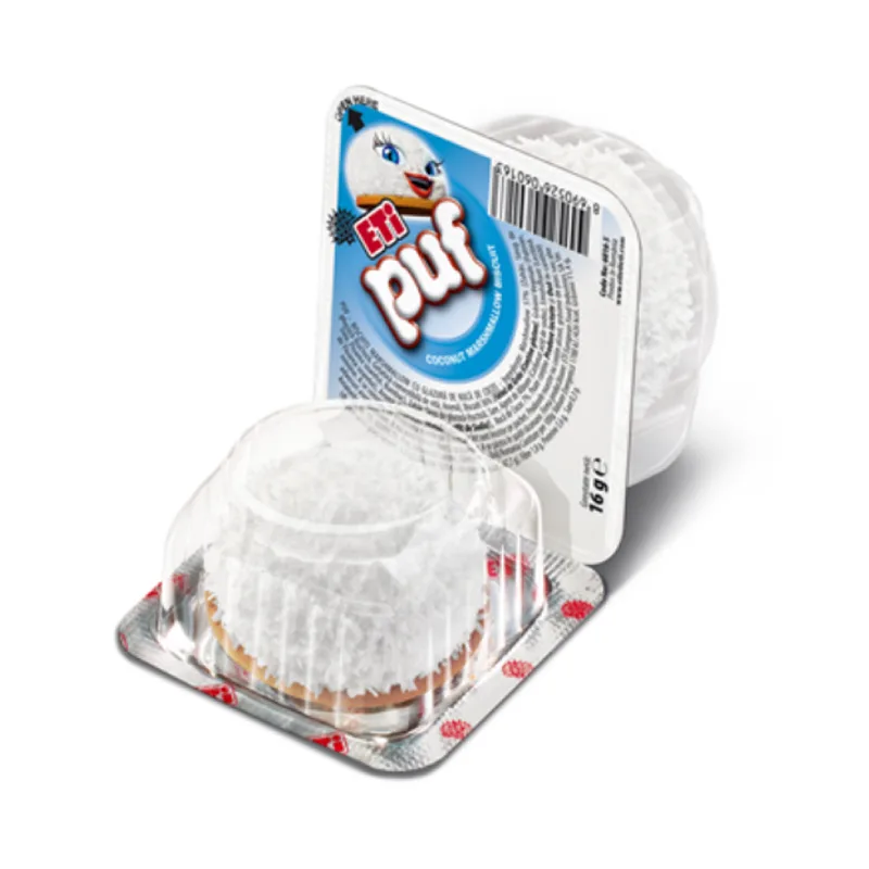 Eti Puf Biscuite Cu Bezea Cocos 16 G