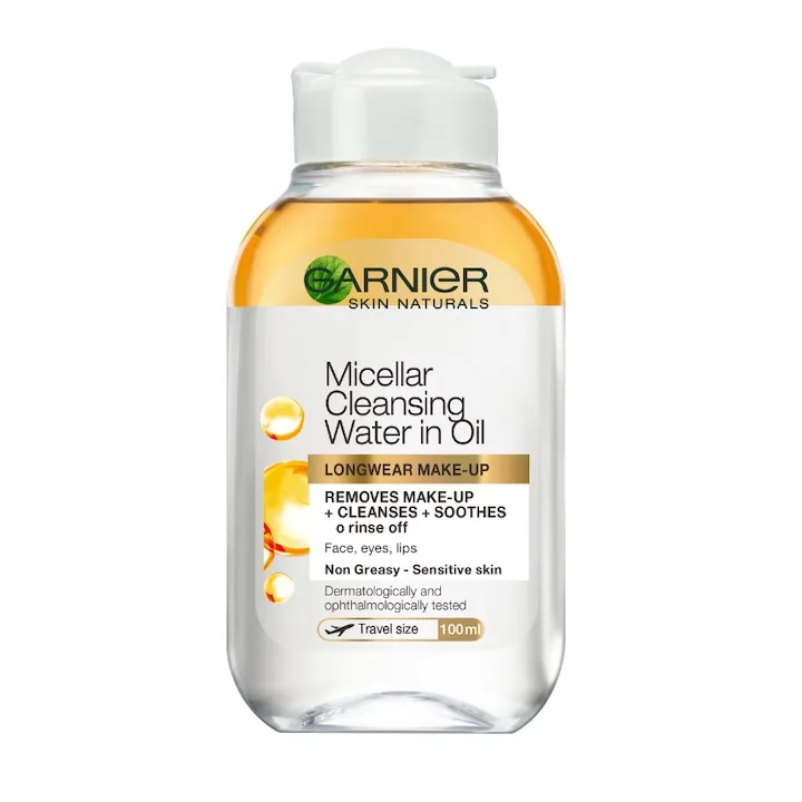 Apa Micelara Bifazica Garnier Skin Naturals Cu Ulei De Argan, 100 Ml