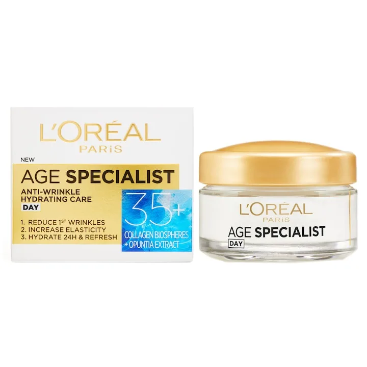 L’oréal Paris Age Specialist 35+ Crema Antirid De Zi, 50 Ml