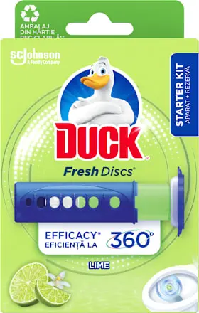 Duck Odorizant Pentru Toaleta Lime 1Buc
