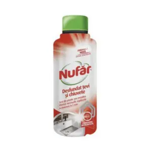 Nufar Solutie De Desfundat Tevi Si Chiuvete 375Ml