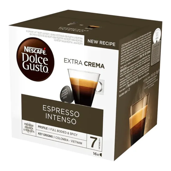 Capsule Cafea Nescafe Dolce Gusto Espresso Intenso 16 Capsule 112 G