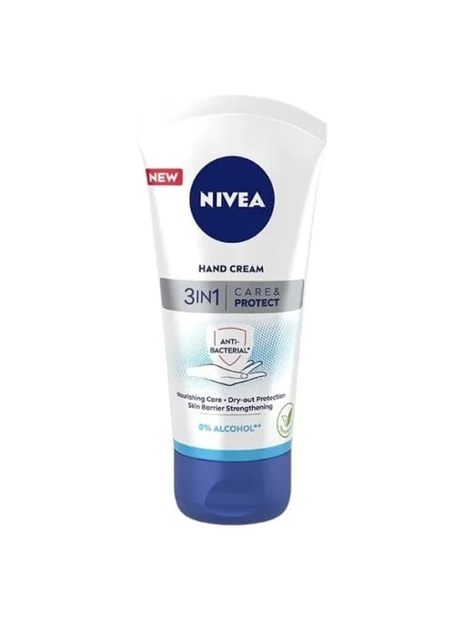 Nivea 3In1 Care & Protect Hand Cream 75 Ml