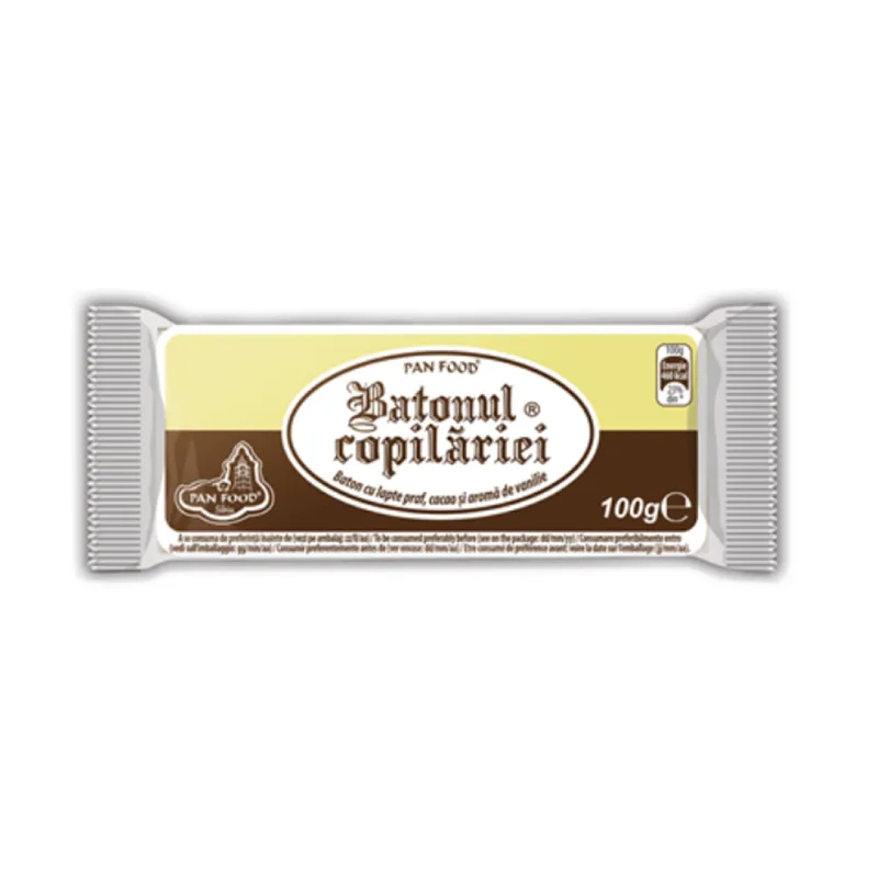 Batonul Copilariei Cu Cacao Si Vanilie 100 G