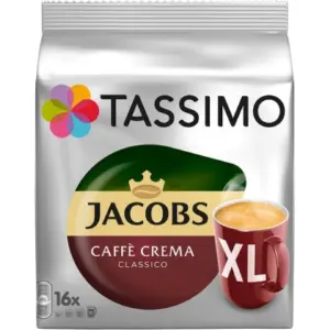 Tassimo Jacobs Caffe Crema Classico Xl 16 Capsule