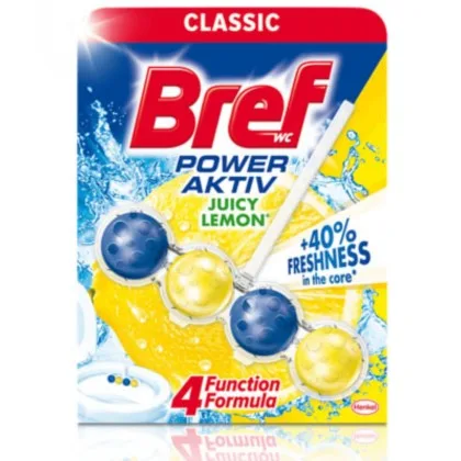 Bref Power Aktiv Lemon Odorizant Toaleta 50G