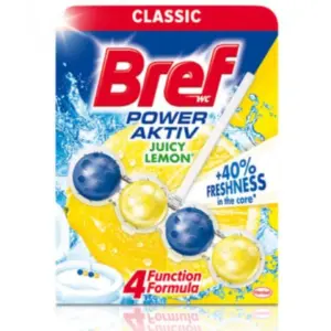 Bref Power Aktiv Lemon Odorizant Toaleta 50G